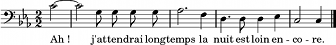 mélodie #ah_j_attendrai_longtemps