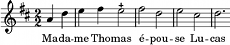 mélodie #ma_dame_thomas_epouse_lucas